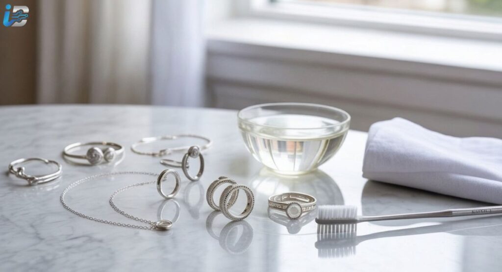 Cleaning Silver with Aluminum Foil & Hot Water