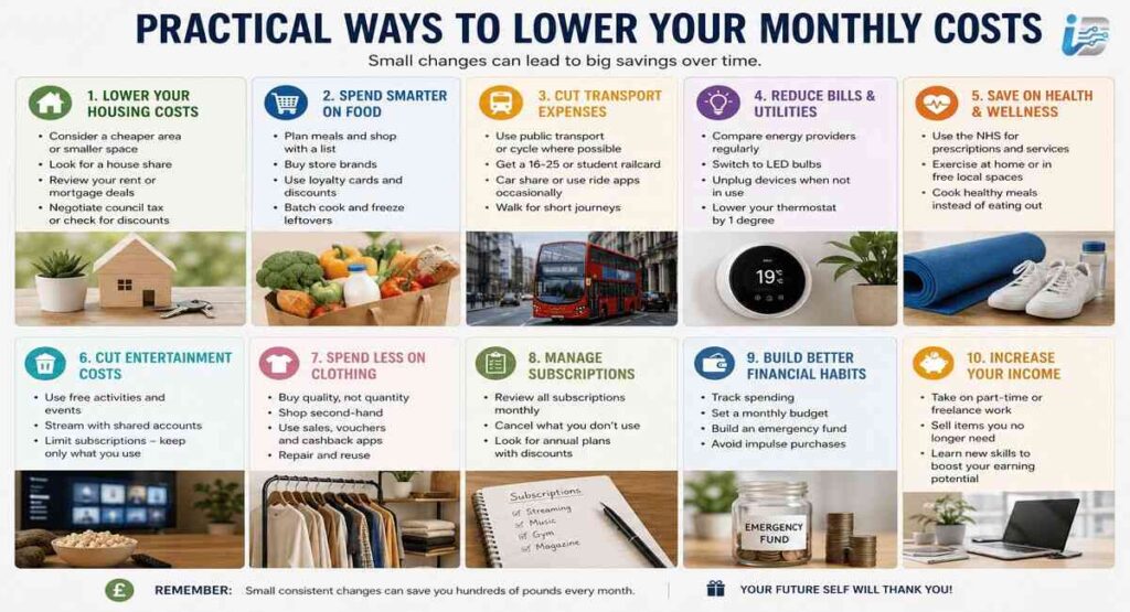Practical Ways to Lower Your Monthly Costs