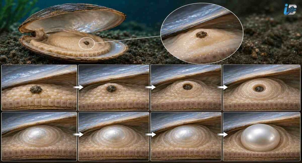 How the Pearl-Forming Process Actually Works